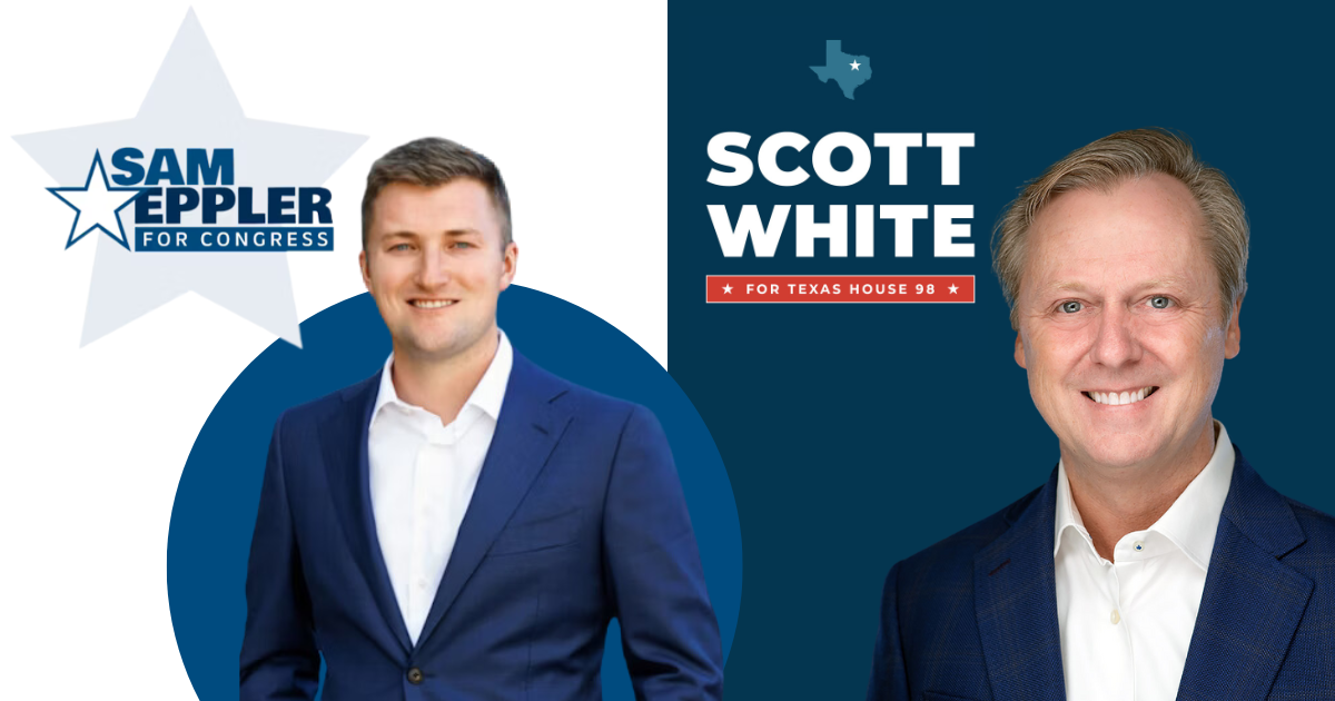 Scott White + Sam Eppler Tarrant County Phone Bank!