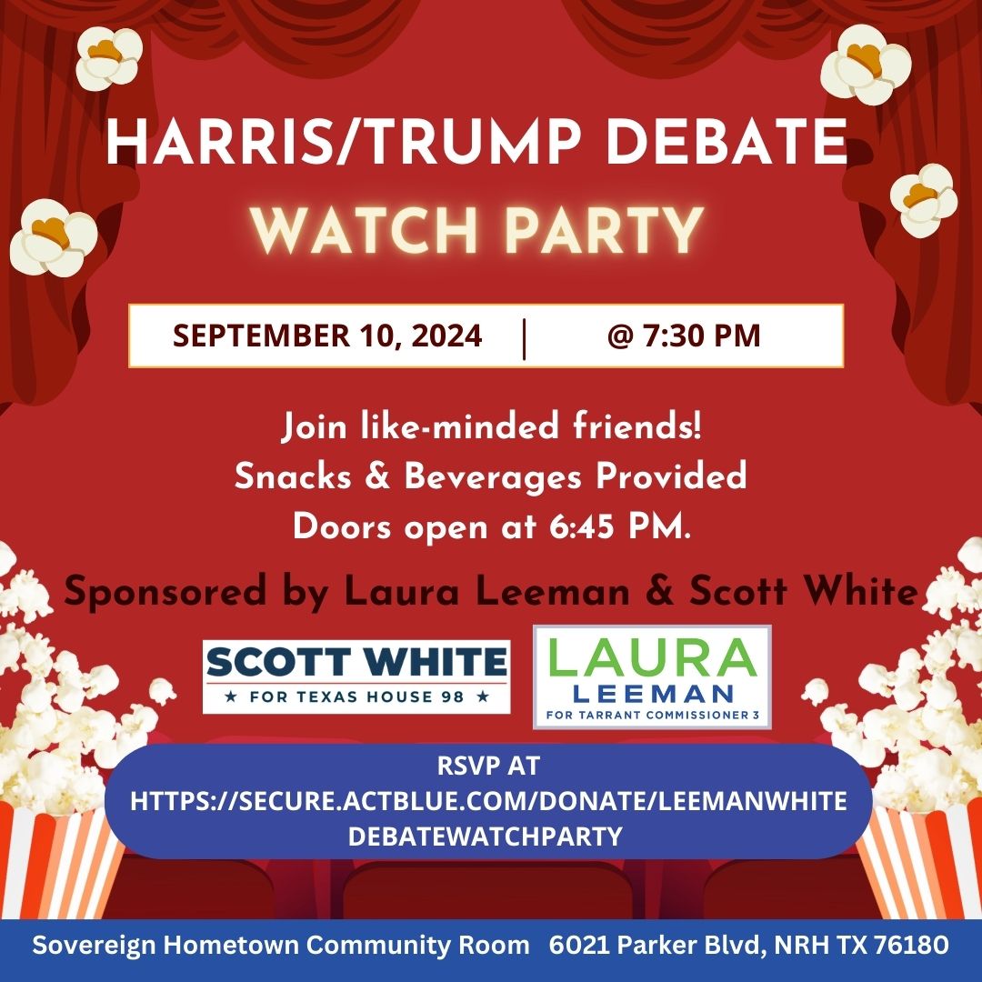 Harris Trump Debate Watch Party